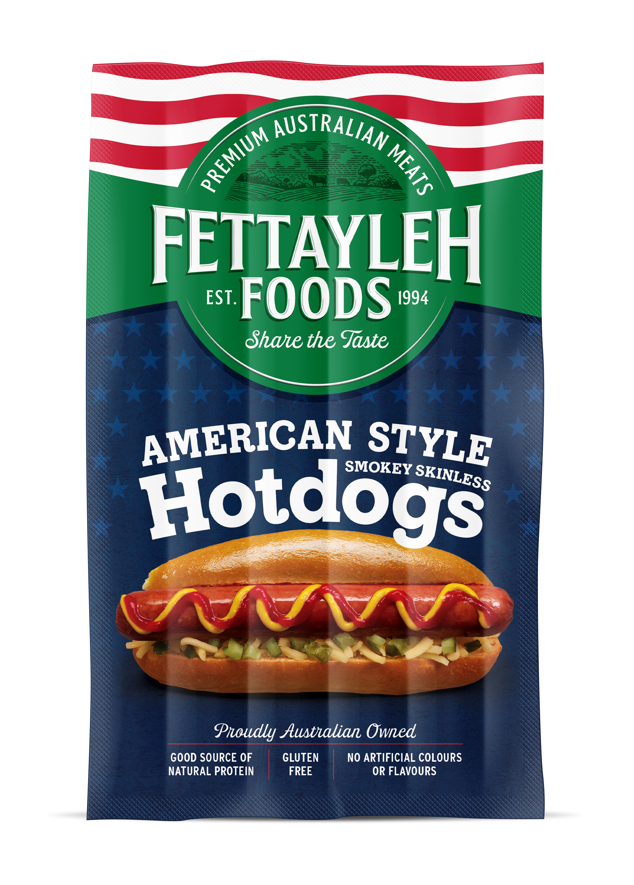 American Hot Dogs Skinless American Hot Dogs Skinless
