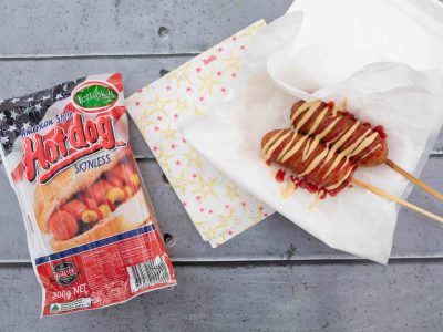 American Style Skinless Hotdog Rolls