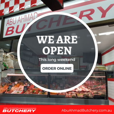 Abu-Ahmad-Butchery-Sydney-Online-Halal-Butcher-queens long weekend public holiday 2022